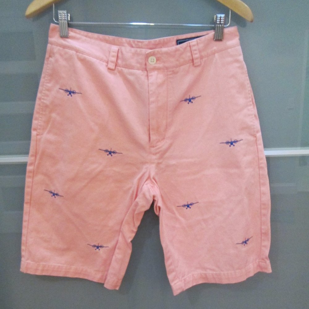 Vineyard Vines by Shep & Ian Airplane Print Club Shorts